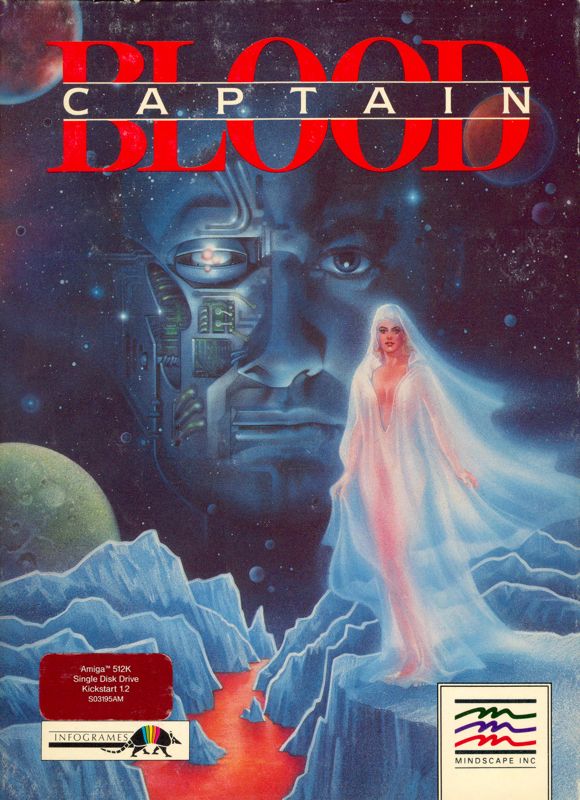 Captain Blood Sur PC/Amiga, édition Vintage 1988 Infogrames, Avec Manuel